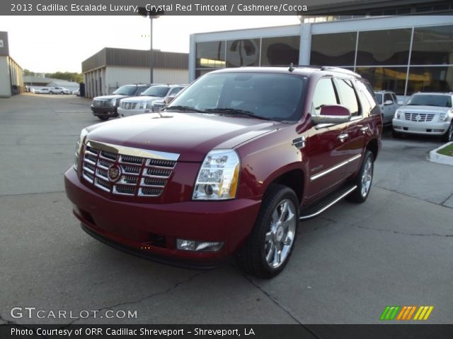 2013 Cadillac Escalade Luxury in Crystal Red Tintcoat