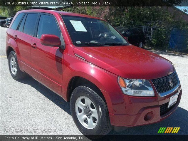 2009 Suzuki Grand Vitara Premium 4x4 in Volcano Red