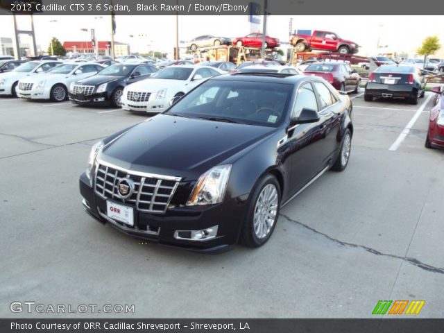 2012 Cadillac CTS 3.6 Sedan in Black Raven