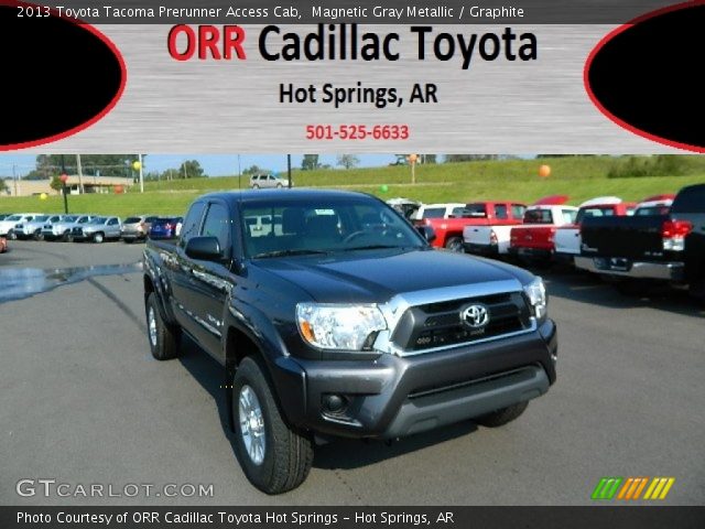 2013 Toyota Tacoma Prerunner Access Cab in Magnetic Gray Metallic