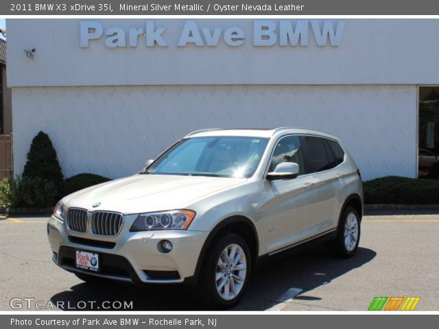 2011 BMW X3 xDrive 35i in Mineral Silver Metallic