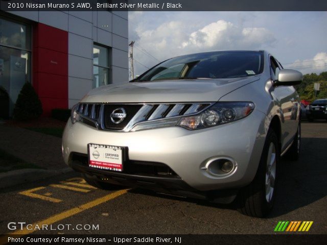 2010 Nissan Murano S AWD in Brilliant Silver Metallic