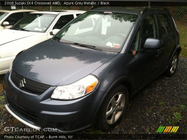 2008 Suzuki SX4 Crossover AWD in Azure Grey Metallic