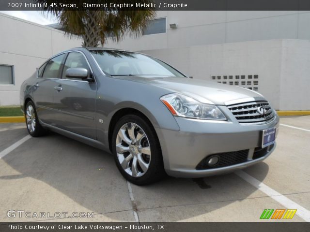 2007 Infiniti M 45 Sedan in Diamond Graphite Metallic