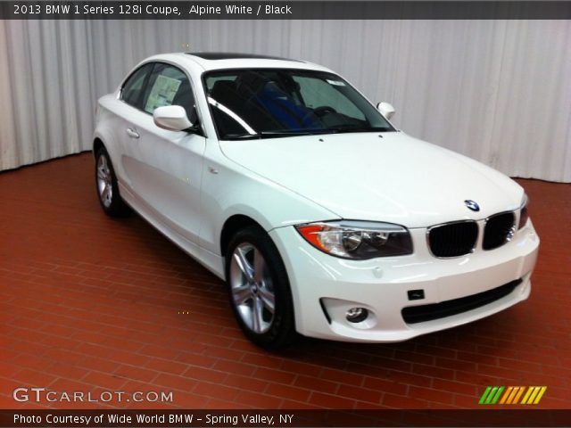 2013 BMW 1 Series 128i Coupe in Alpine White