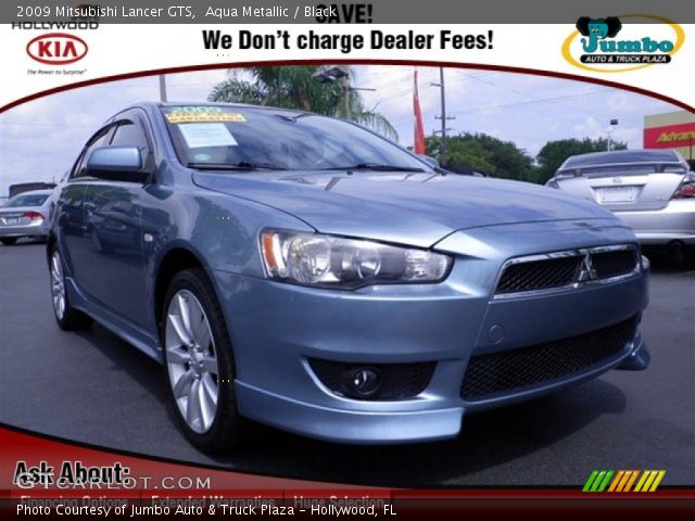 2009 Mitsubishi Lancer GTS in Aqua Metallic