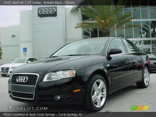 2007 Audi A4 2.0T Sedan in Brilliant Black