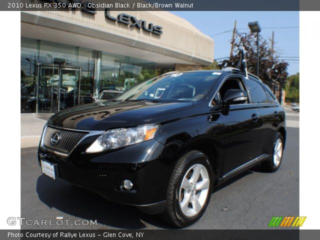 2010 Lexus RX 350 AWD in Obsidian Black
