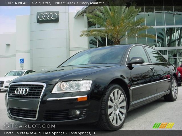 2007 Audi A8 L 4.2 quattro in Brilliant Black