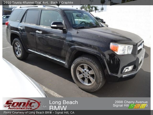 2010 Toyota 4Runner Trail 4x4 in Black