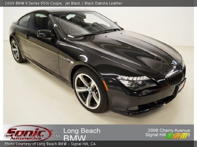 2009 BMW 6 Series 650i Coupe in Jet Black