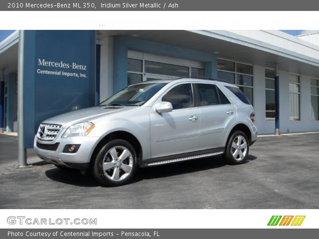 2010 Mercedes-Benz ML 350 in Iridium Silver Metallic