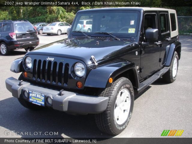 2007 Jeep Wrangler Unlimited Sahara 4x4 in Black