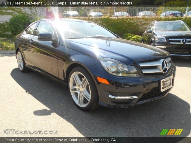 2013 Mercedes-Benz C 250 Coupe in Lunar Blue Metallic