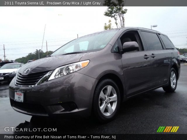 2011 Toyota Sienna LE in Predawn Gray Mica