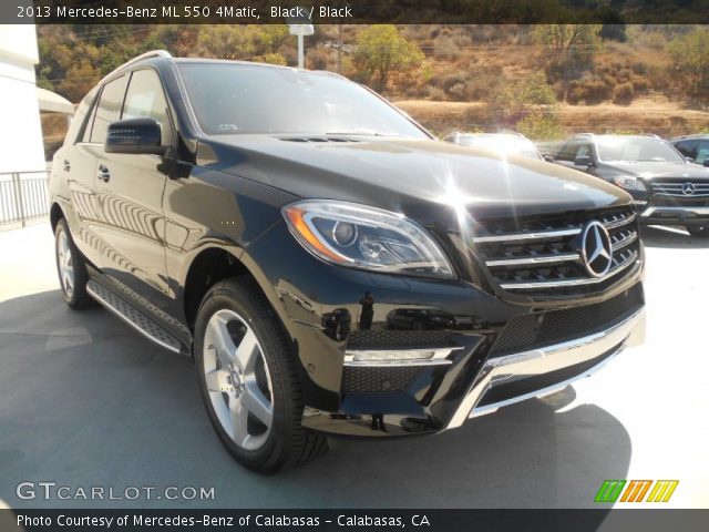 2013 Mercedes-Benz ML 550 4Matic in Black