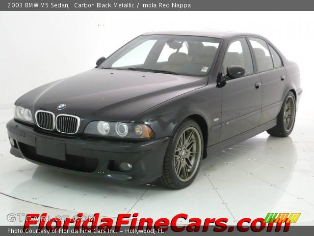 2003 BMW M5 Sedan in Carbon Black Metallic