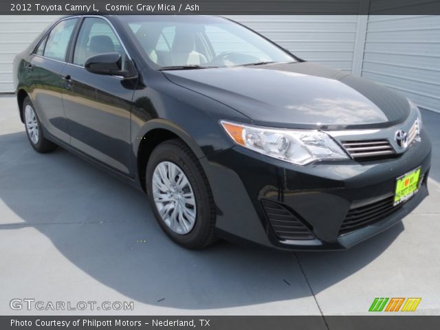 2012 Toyota Camry L in Cosmic Gray Mica