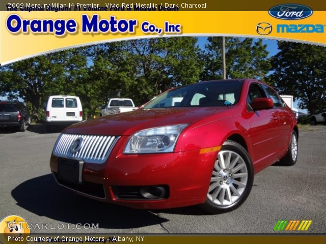 2009 Mercury Milan I4 Premier in Vivid Red Metallic