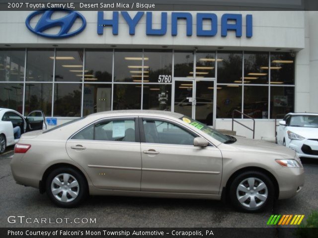 2007 Toyota Camry LE in Desert Sand Mica