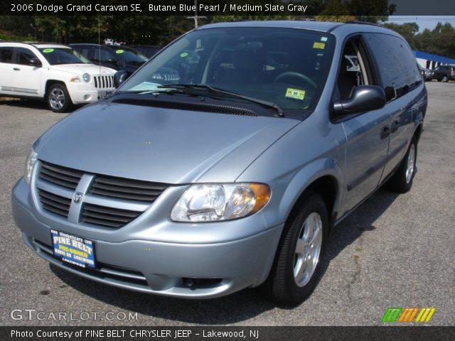 2006 Dodge Grand Caravan SE in Butane Blue Pearl