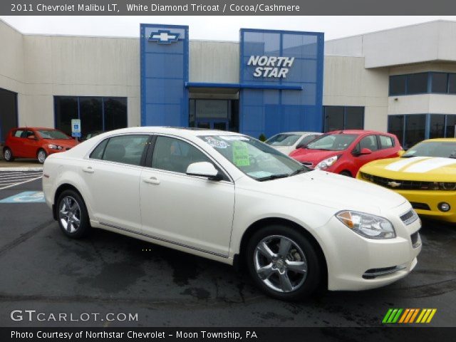 2011 Chevrolet Malibu LT in White Diamond Tricoat