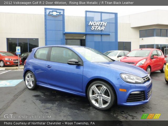 2012 Volkswagen Golf R 2 Door 4Motion in Rising Blue Metallic
