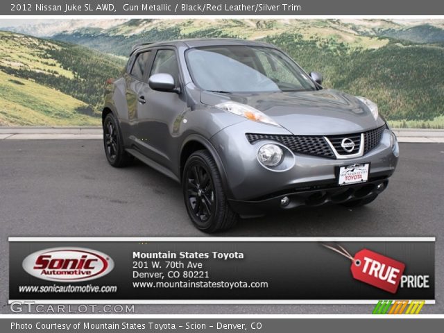 2012 Nissan Juke SL AWD in Gun Metallic