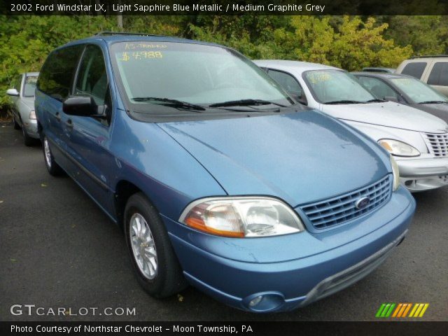 2002 Ford Windstar LX in Light Sapphire Blue Metallic