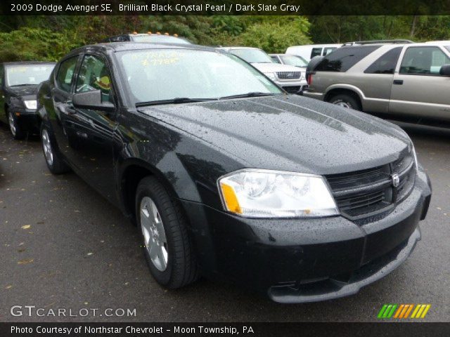 2009 Dodge Avenger SE in Brilliant Black Crystal Pearl
