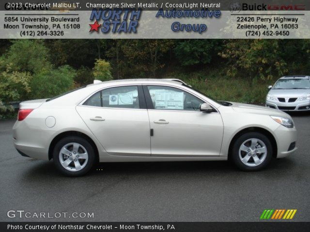 2013 Chevrolet Malibu LT in Champagne Silver Metallic