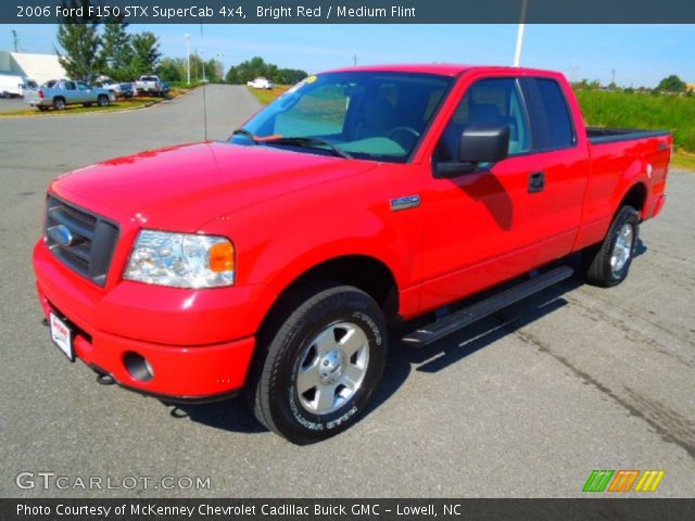 2006 Ford F150 STX SuperCab 4x4 in Bright Red