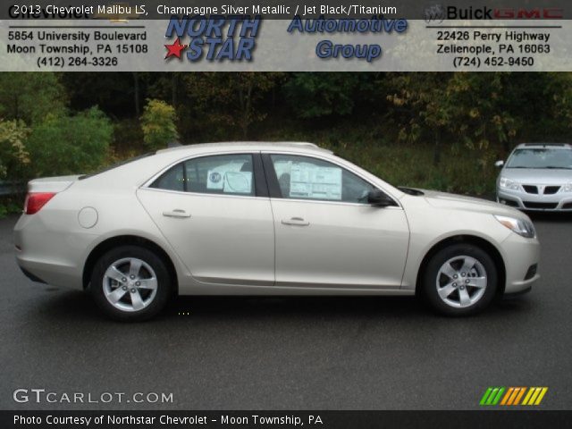 2013 Chevrolet Malibu LS in Champagne Silver Metallic