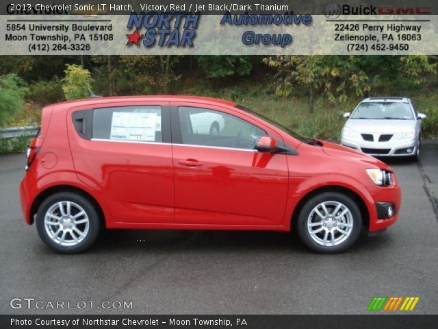 2013 Chevrolet Sonic LT Hatch in Victory Red