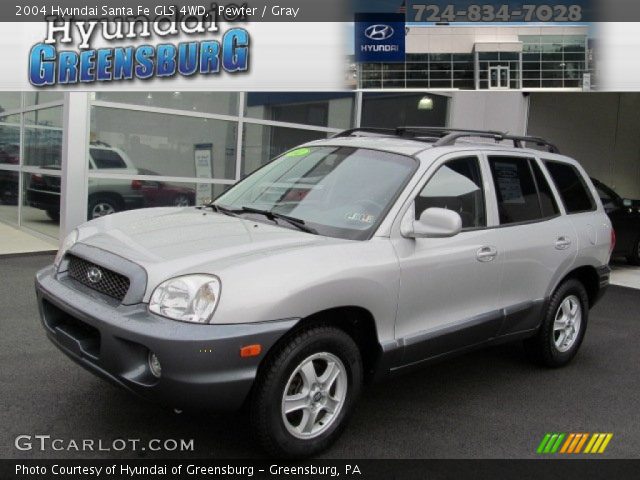 2004 Hyundai Santa Fe GLS 4WD in Pewter