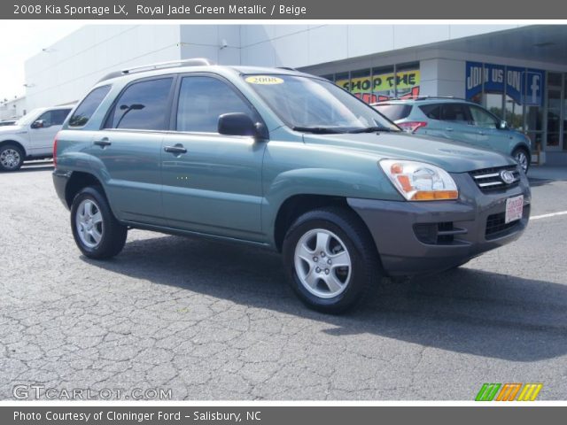 2008 Kia Sportage LX in Royal Jade Green Metallic