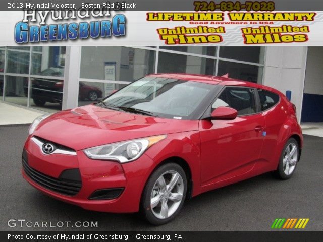 2013 Hyundai Veloster  in Boston Red