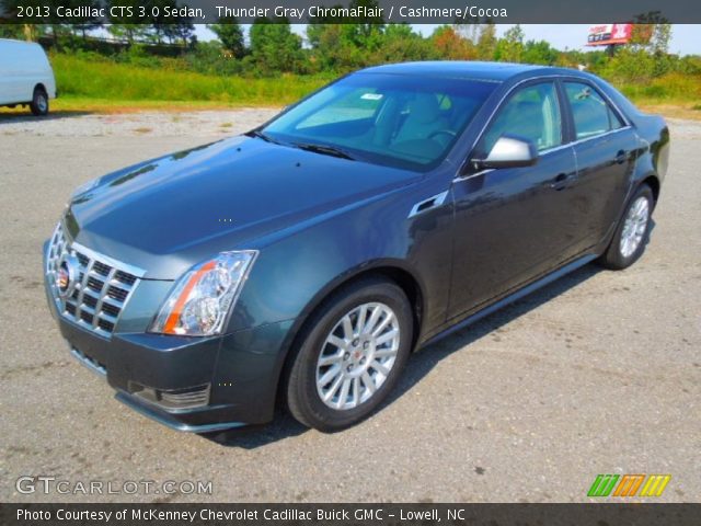 2013 Cadillac CTS 3.0 Sedan in Thunder Gray ChromaFlair
