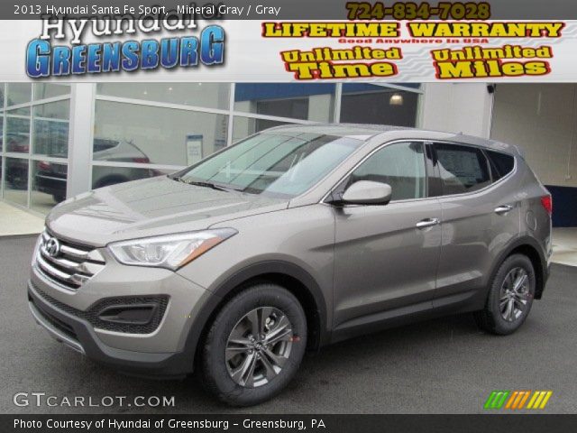 2013 Hyundai Santa Fe Sport in Mineral Gray