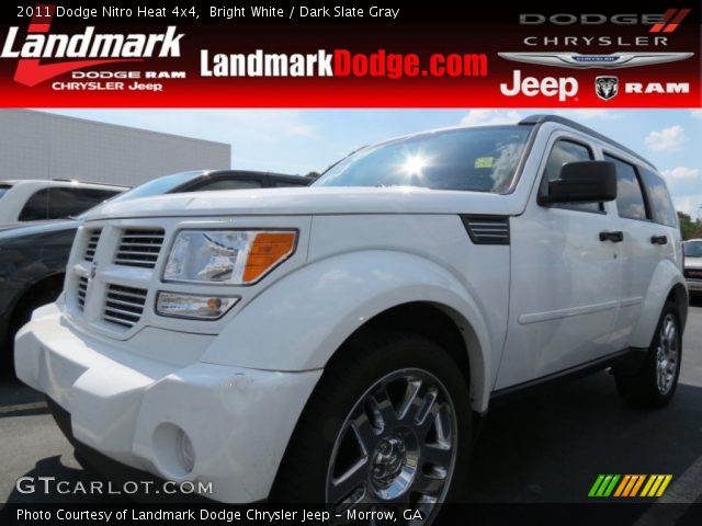 2011 Dodge Nitro Heat 4x4 in Bright White