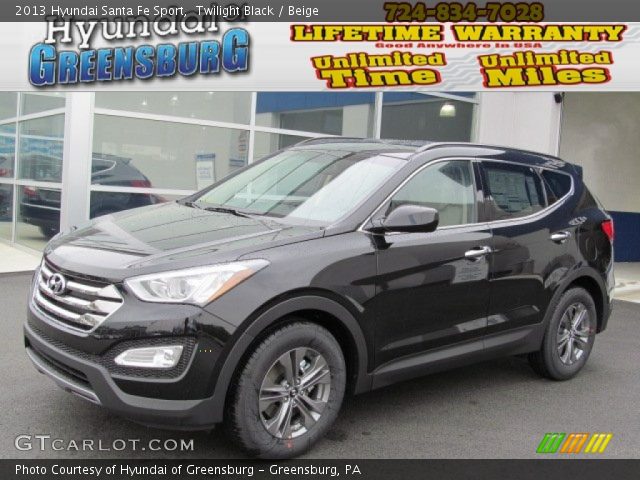 2013 Hyundai Santa Fe Sport in Twilight Black