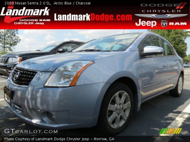 2009 Nissan Sentra 2.0 SL in Arctic Blue