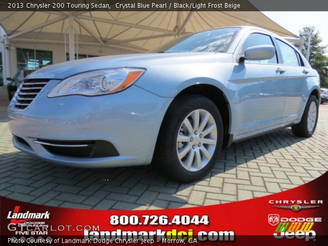 2013 Chrysler 200 Touring Sedan in Crystal Blue Pearl
