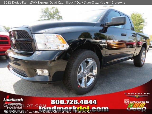 2012 Dodge Ram 1500 Express Quad Cab in Black