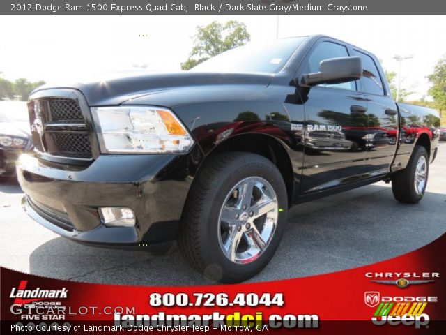 2012 Dodge Ram 1500 Express Quad Cab in Black