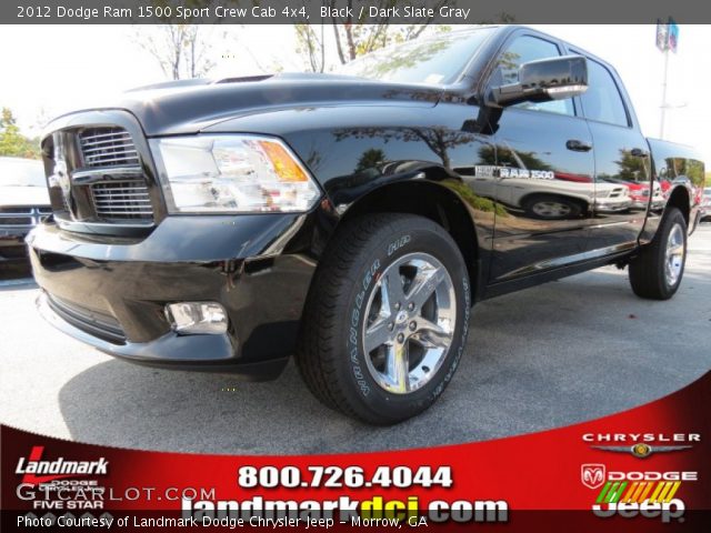 2012 Dodge Ram 1500 Sport Crew Cab 4x4 in Black