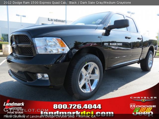 2012 Dodge Ram 1500 Express Quad Cab in Black