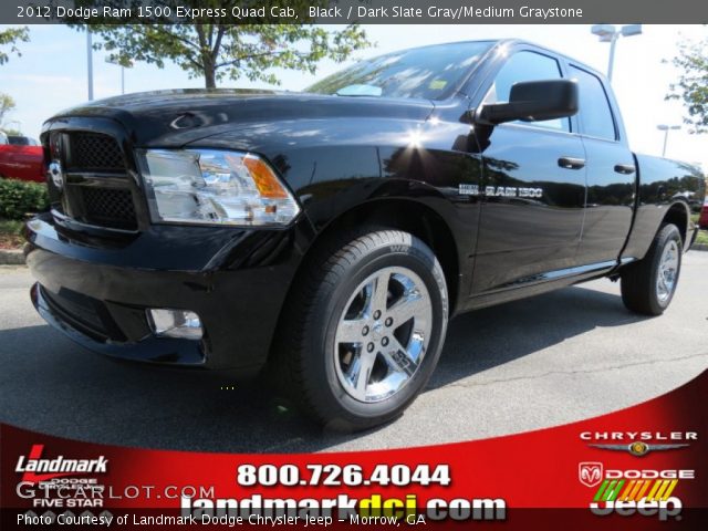 2012 Dodge Ram 1500 Express Quad Cab in Black
