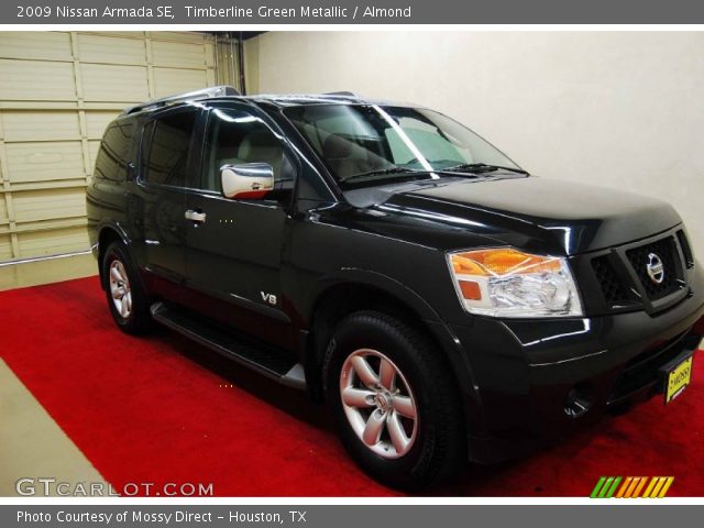 2009 Nissan Armada SE in Timberline Green Metallic