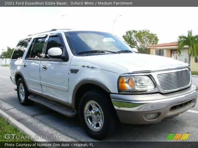 2001 Ford Expedition Eddie Bauer in Oxford White